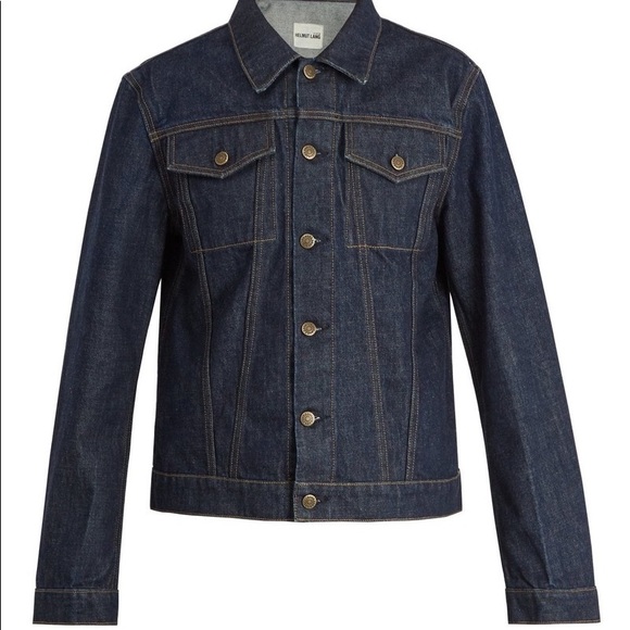 Helmet lang striped denim jacket - Picture 12 of 12